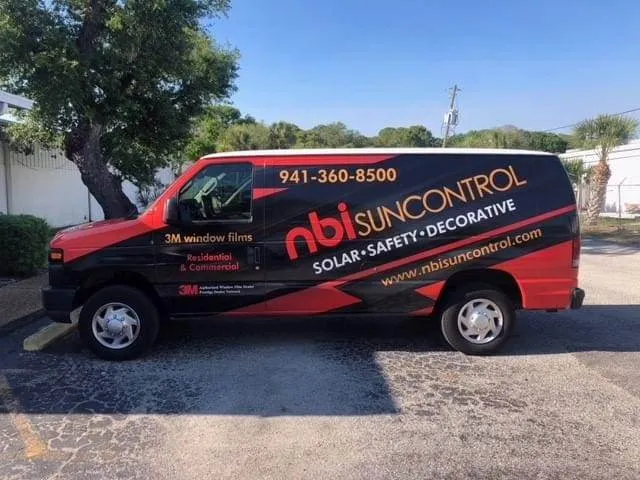nbi suncontrol installation van.