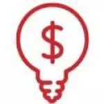 icon-bulb Lightbulb icon with a