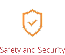 Shield icon with text, 